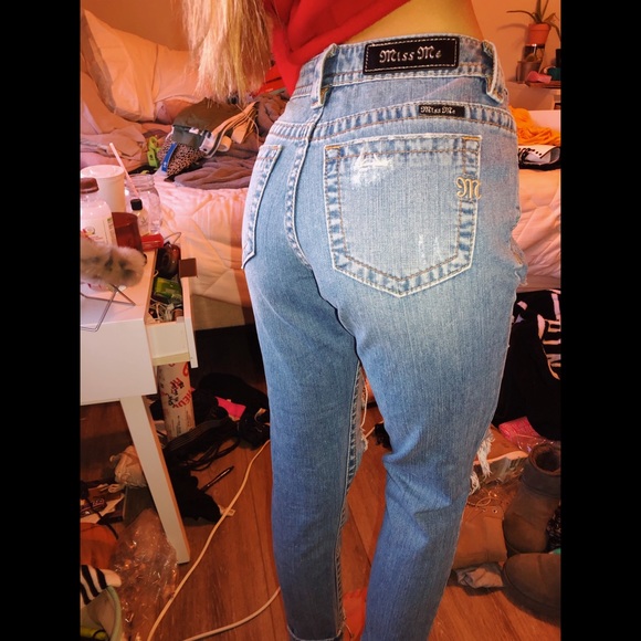Miss Me boyfriend ankle jeans size 25 - Picture 3 of 4
